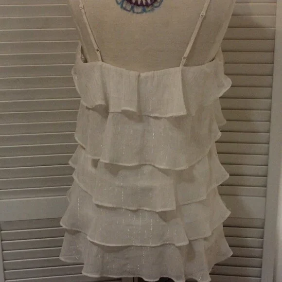 Candies Britney Spears Ruffle Tank Top - Picture 4 of 10